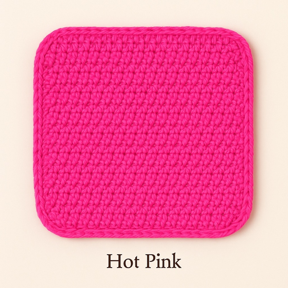 Crochet Washcloth - Handmade Cotton Cloth for Everyday Use